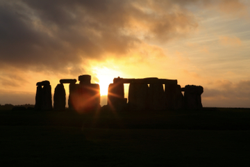 solsticio de verano de stonehenge amanecer